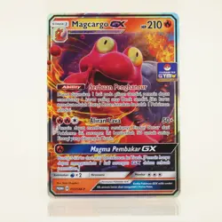 Pokemon - Magcargo GX 112/SM-P - Gym Promo - Holo - Indonesisch - NM - Image 1