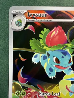 Ivysaur 134/132 Illustration Rare - Near Mint Mega Evolution Pokemon TCG English - Image 3