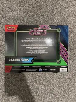Pokemon Shrouded Fable Greninja EX Special Illustration Collection Box Sealed - Image 2
