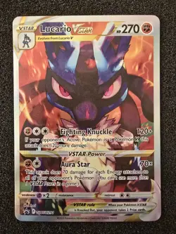 Lucario Vstar SWSH291 - NM - Crown Zenith ETB Promo - Pokemon TCG - Image 1