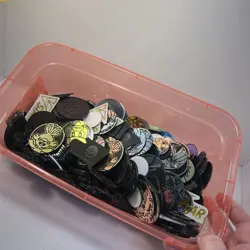 Big Lot Of Pokemon Coins/Markers/damage/posion Medallions Charizard - Image 1