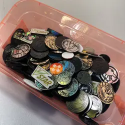 Big Lot Of Pokemon Coins/Markers/damage/posion Medallions Charizard - Image 3