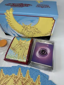 Pokemon Paradox Rift ETB *Empty Box Only* Roaring Moon Elite Trainer Box - Image 2