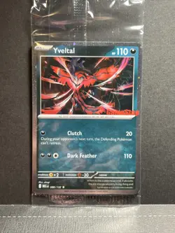Yveltal 088/132 Reverse Holo Mega Evolution Pokemon GAMESTOP PROMO - Image 2
