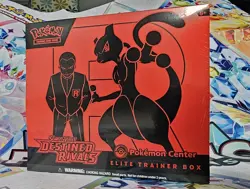 Destined Rivals Pokemon Center Exclusive Elite Trainer Box ETB English Sealed - Image 1