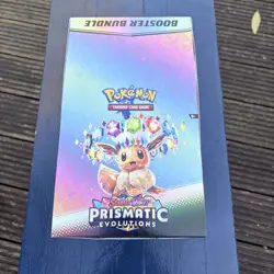 UNSEALED Pokemon TCG Prismatic Evolutions booster bundle display case [x10] 🚚✅ - Image 1