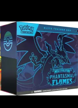 Pokemon Mega Evolution Phantasmal Flames Elite Trainer Box 6x PRESALE CONFIRMED - Image 1