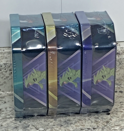 Pokemon TCG: Triple Whammy Tins Lot Of 3 New Factory Sealed Ships Fast 💨 - Image 4
