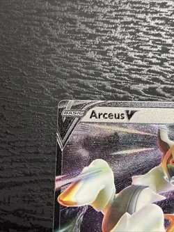 Arceus V 122/172 Brilliant Stars Metal Promo Pokemon TCG NM - Image 2