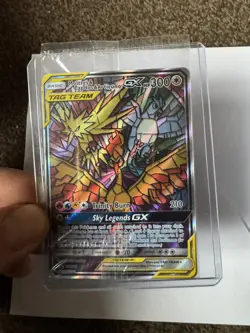Pokemon - Moltres Zapdos & Articuno GX SM210 Hidden Fates Promo Mint - SEALED - Image 5