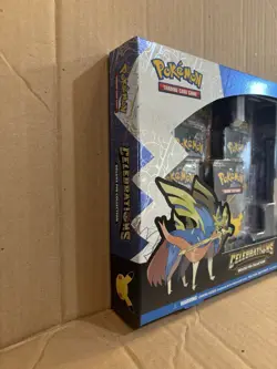 Pokemon TCG - Celebrations Zacian LV. X Deluxe Pin Collection Box Factory Sealed - Image 3
