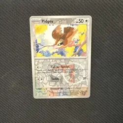 Pokemon 151 Pidgey 016/165 Reverse Holo League Promo Near Mint NM - Image 1