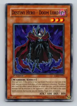 Yugioh 2006 Enemy of Justice 1st Edition Near Mint NM - You Choose - Image 2