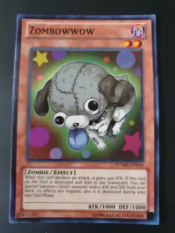 Yugioh Zombowwow NUMH-EN014 Unlimited Edition Super Rare NM - Image 1
