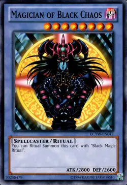 Yugioh LCYW-EN047 Magician of Black Chaos - Common Unlimited Edition - Image 1