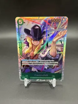 One Piece Cards Game Cavendish EB01-012 SR English PRB-02 Reprint - Image 1
