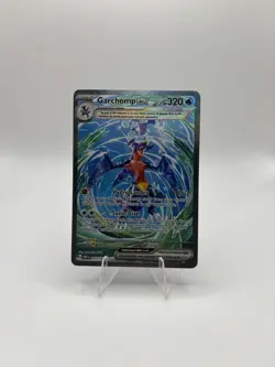 Pokemon Garchomp EX Card TCG Sv04: Paradox Rift Holo 245/182 - Image 1