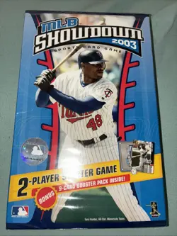 MLB SHOWDOWN 2003 SPORTS CARD GAME - 2 PLAYER STARTER GAME W/BOOSTER SEALED NOS! - Image 1