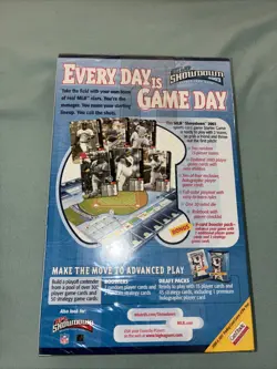 MLB SHOWDOWN 2003 SPORTS CARD GAME - 2 PLAYER STARTER GAME W/BOOSTER SEALED NOS! - Image 3