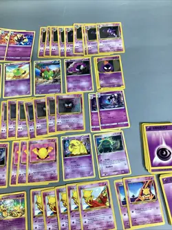 Lot Of 218 Psychic Pokemon Trading Cards - Image 3