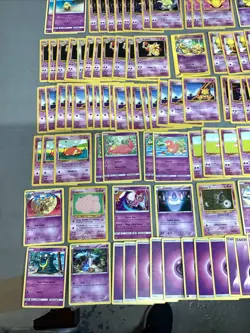 Lot Of 218 Psychic Pokemon Trading Cards - Image 4