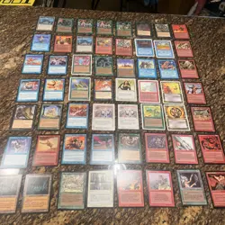 Vintage MTG Magic the Gathering Cards 1990's Unplayed Card Lot Of 56 Lot #1 - Image 1