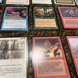 Vintage MTG Magic the Gathering Cards 1990's Unplayed Card Lot Of 56 Lot #1 - Image 3