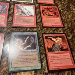 Vintage MTG Magic the Gathering Cards 1990's Unplayed Card Lot Of 56 Lot #1 - Image 4
