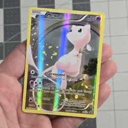 Pokemon TCG Mew Black Star Promos XY110 Holo Card MP - Image 1