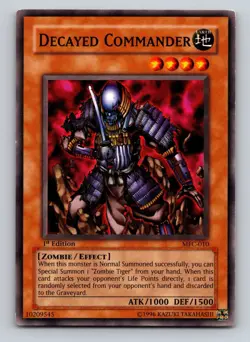 Yugioh 2003 MFC Magician's Force 1st Edition LP Cards - You Choose! - Image 2