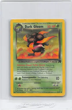DARK GLOOM 36/82 - Team Rocket - VINTAGE WOTC Pokemon Card - Unlimited - HP - Image 1