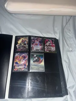 Pokemon TCG Binder Collection Large Lot of Cards ( Full Art, V , Holo, Ex) - Image 1