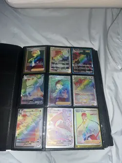 Pokemon TCG Binder Collection Large Lot of Cards ( Full Art, V , Holo, Ex) - Image 2