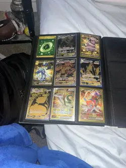 Pokemon TCG Binder Collection Large Lot of Cards ( Full Art, V , Holo, Ex) - Image 5