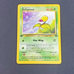 Bellsprout 49/64 Jungle 1st Edition 1999 Pokemon Card - LP - Image 1
