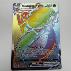 Pokemon TCG Centiskorch VMAX 191/189 Darkness Ablaze Holo Card Secret Rare NM - Image 1