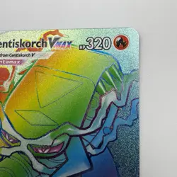 Pokemon TCG Centiskorch VMAX 191/189 Darkness Ablaze Holo Card Secret Rare NM - Image 4