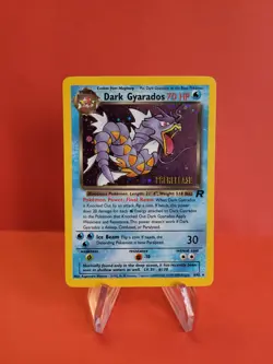 Pokemon Karte/card Dunkles Dark Gyarados 8/82 Rocket Holo Prerelease - Near Mint - Image 1