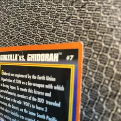 1994 Trendmasters Godzilla Vs GHIDORAH (#7) King Of The Monsters Toho Card TCG - Image 5