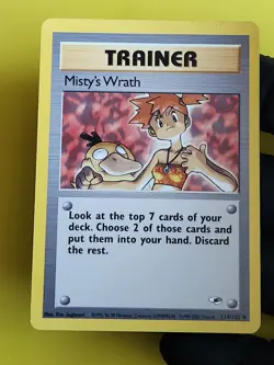 Misty’s Wrath 114/132 Uncommon Gym Heroes - Pokemon Card - Image 1