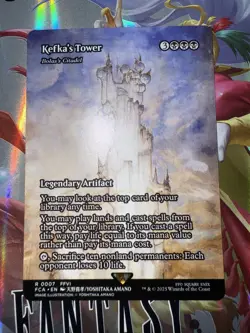 Kefka's Tower #007 Bolas's Citadel - Rare Showcase MTG Final Fantasy Magic - Image 1