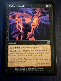 MTG Magic Cabal Ritual Torment Regular NM - Image 1