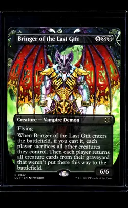 2023 MTG Magic The Gathering LCI Ixalan Borderless #337 Bringer of the Last Gift - Image 1