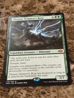 THRASTA, TEMPEST'S ROAR Magic the Gathering MTG Modern Horizons 2 - Image 1