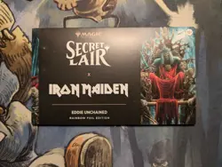 MTG Secret Lair Drop X Iron Maiden Eddie Unchained - Rainbow Foil - Image 1