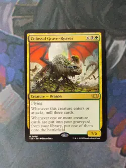 Colossal Grave-Reaver | 7% Off 2+ | Dragonstorm | NM | MTG - Image 1
