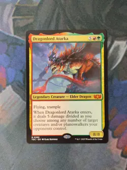 Dragonlord Atarka | 7% Off 2+ | Dragonstorm | NM | MTG - Image 1