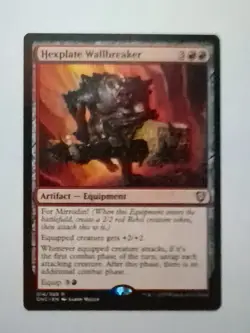 MTG Hexplate Wallbreaker (ONC) Phyrexia: All Will Be One Regular Rare 014/028 - Image 1