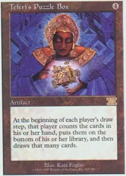 1x Teferi's Puzzle Box Heavy Play MTG Magic - Kid Icarus - - Image 1