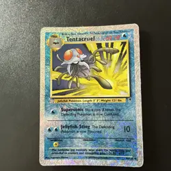 Pokemon - Tentacruel - 66/110 - Reverse Holo - Legendary Collection - No Shining - Image 1